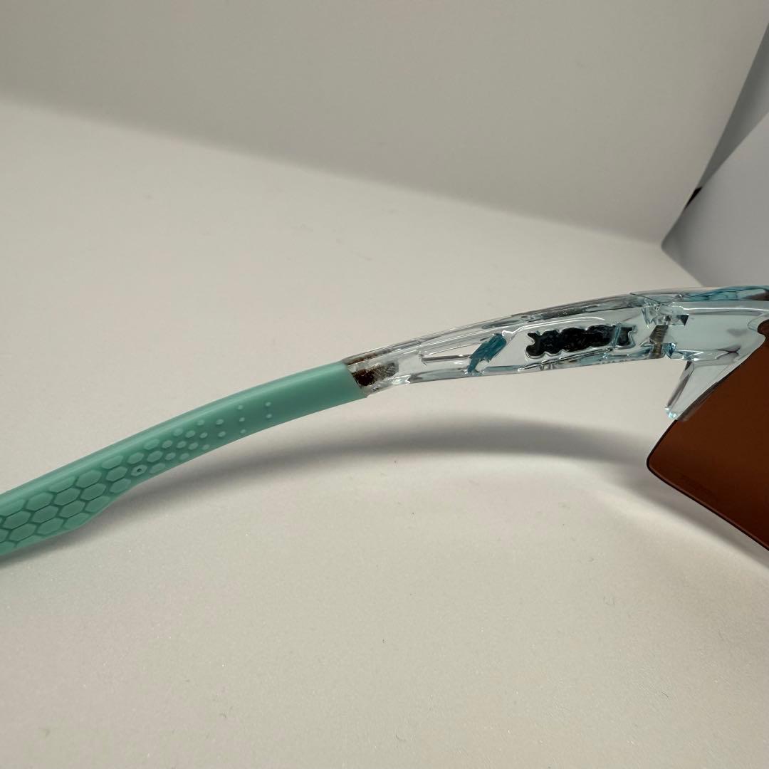 100% スポーツサングラス クリア/ブラウン