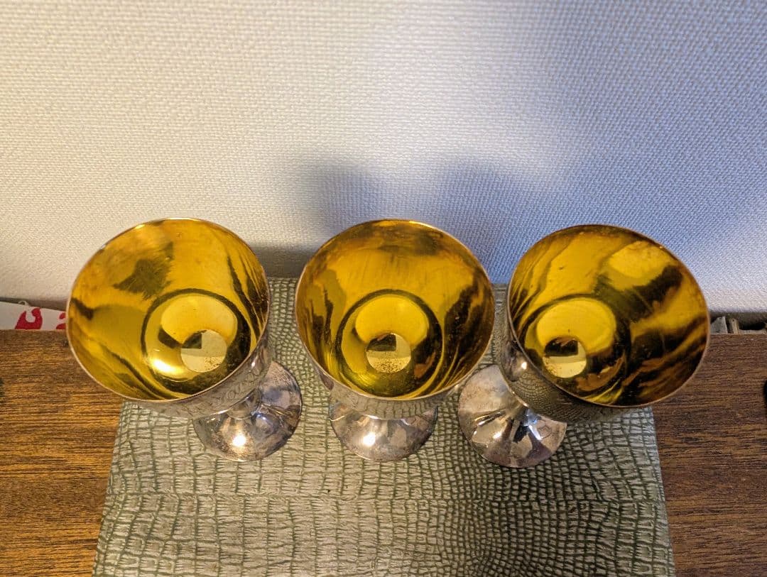 純銀　第17回日本ダービー　優駿記念　クモノハナ　銀杯　競馬グッズ　アンティーク