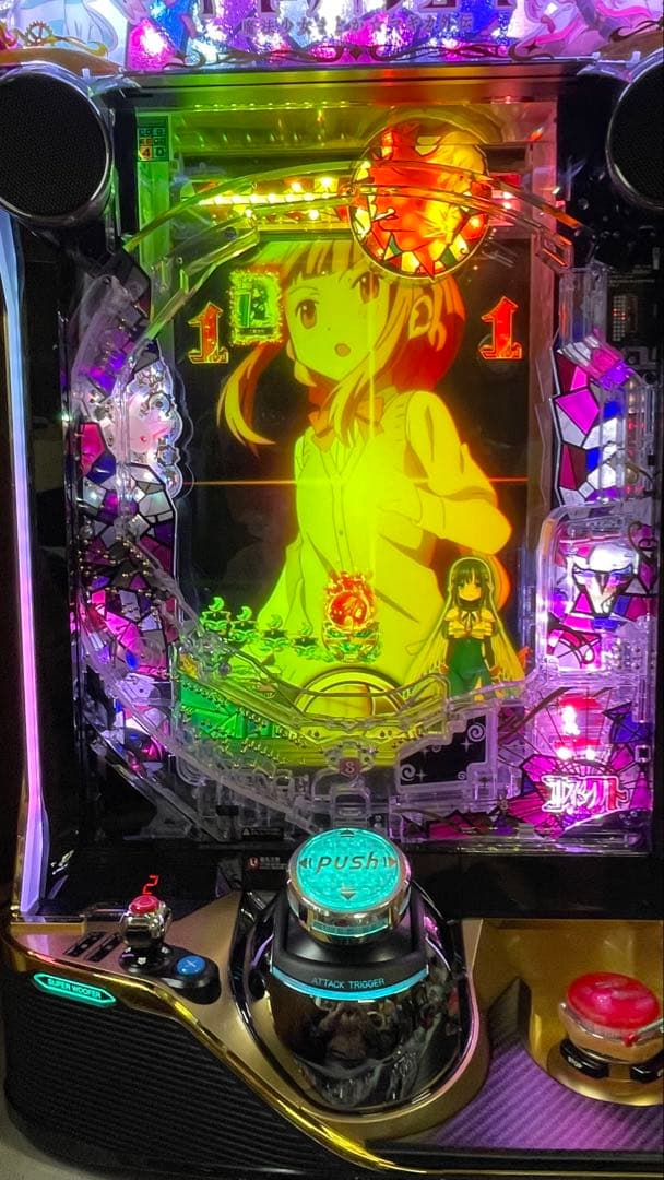 ♡　台座・ハンドルアース付き　スマパチ　eマギアレコード　まどか⭐︎マギカ