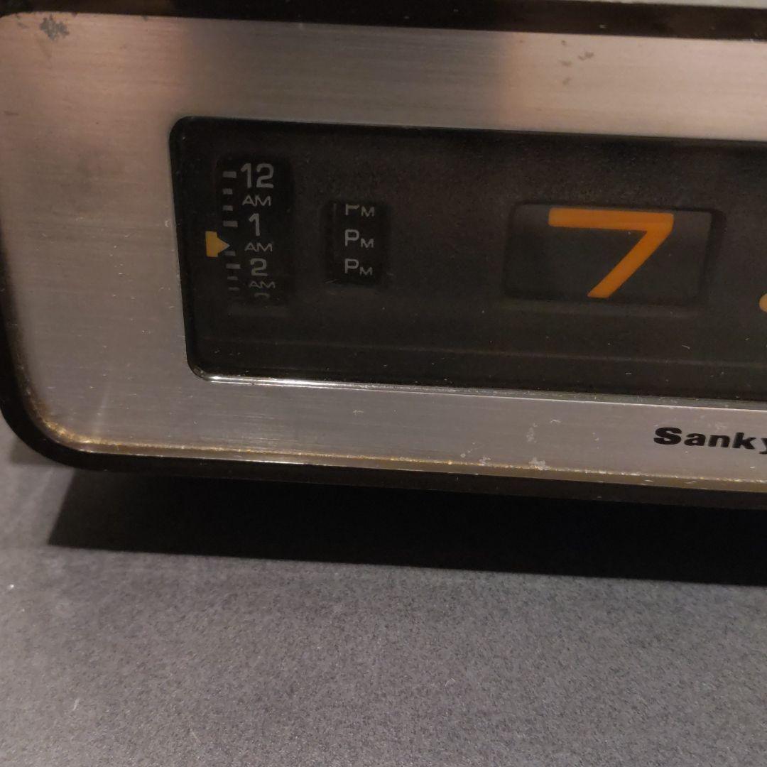 レア 昭和レトロ　Sankyo 目覚まし時計
