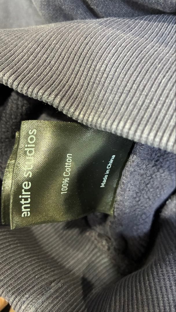 entire studios box crew ink パープル Sサイズ