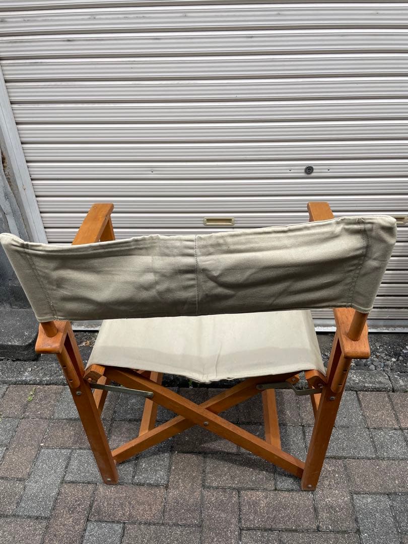 コールマンウッドチェアー　Coleman ビンテージ