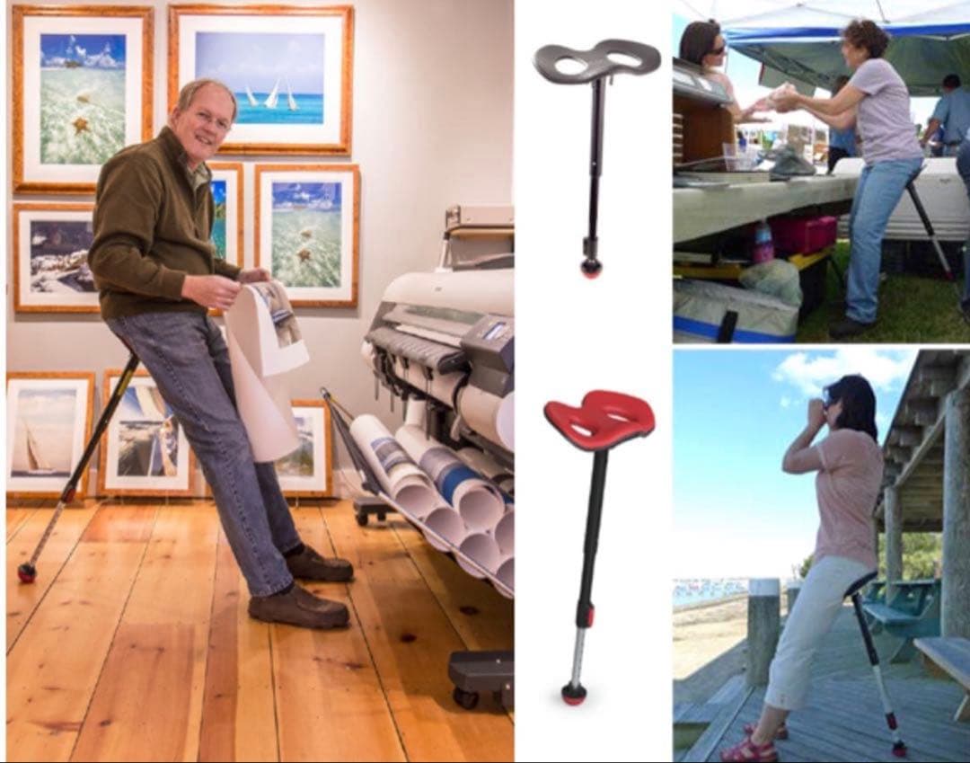 Focal Upright モバイルチェア Mogo 椅子 赤×黒 美品