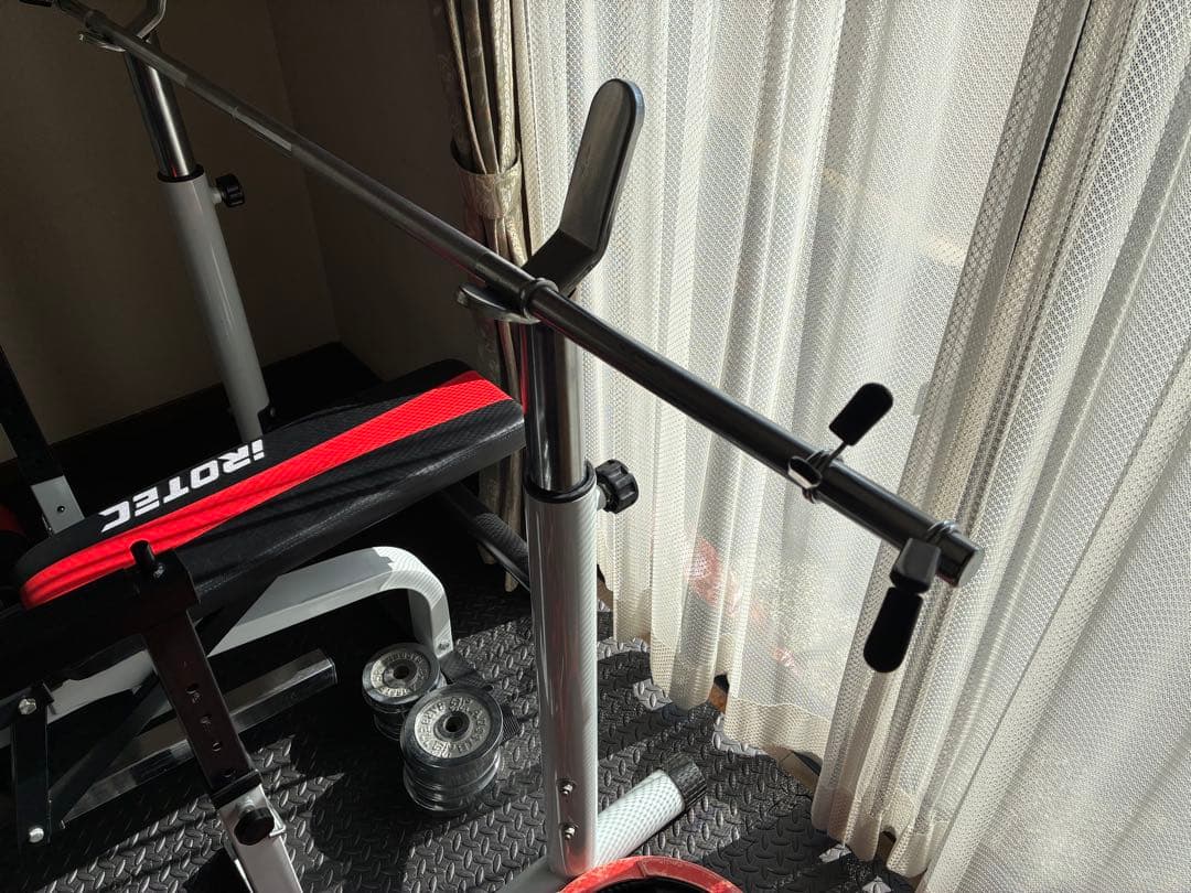 IROTEC アイロテック他プレート130kg ホームジムセット　引き取りのみ