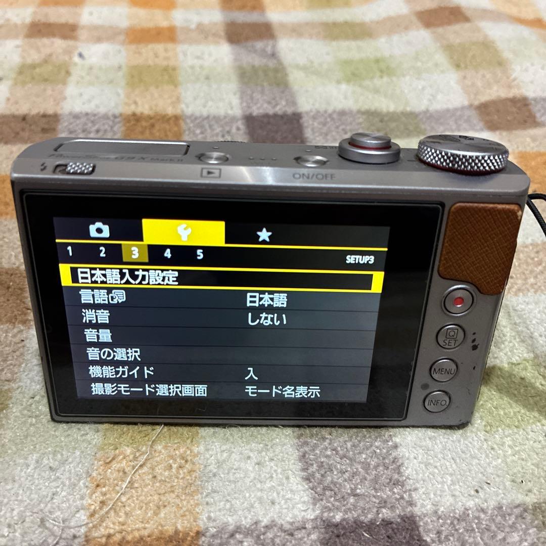 動作ok Canon Powershot デジカメ G9X MarkⅡ