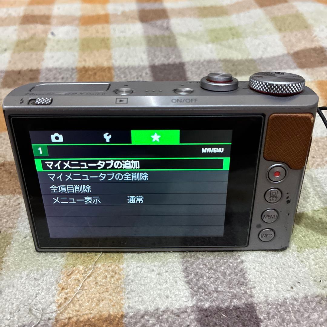動作ok Canon Powershot デジカメ G9X MarkⅡ