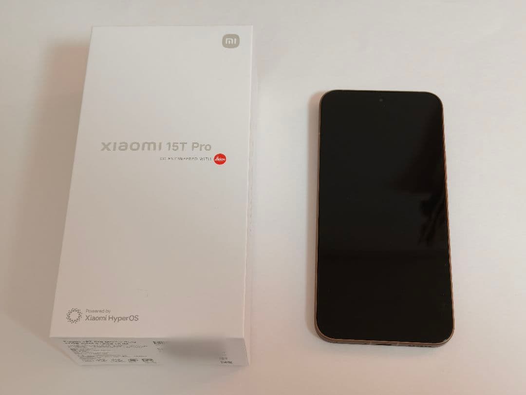 Xiaomi 15T Pro 512GB モカゴールド【ほぼ新品】★おまけ2点★