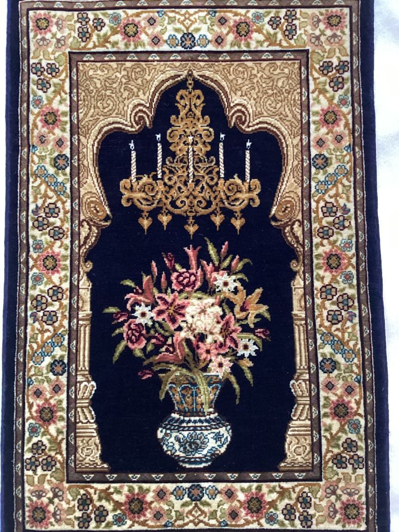 お値下げ　逸品　SCHFA スチファ　ヘレケ絨毯　20×20 400万ノット