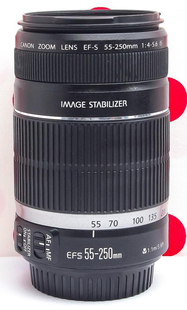 Canon EF-S 55-250mm IS f4-5.6❤手振れ補正付！❤