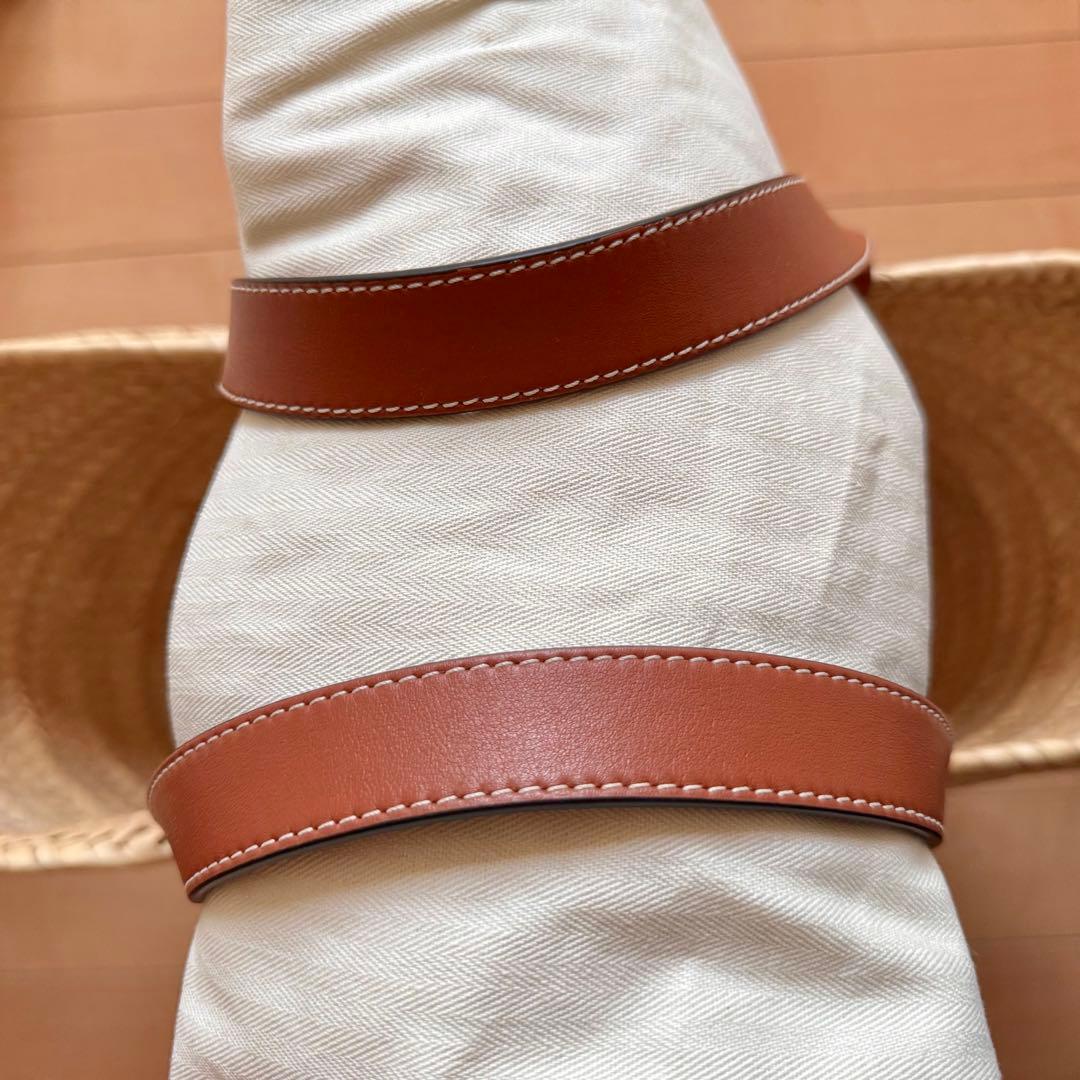 LOEWEロエベ バスケット かごバッグ ナチュラル/ブラウン 保存袋