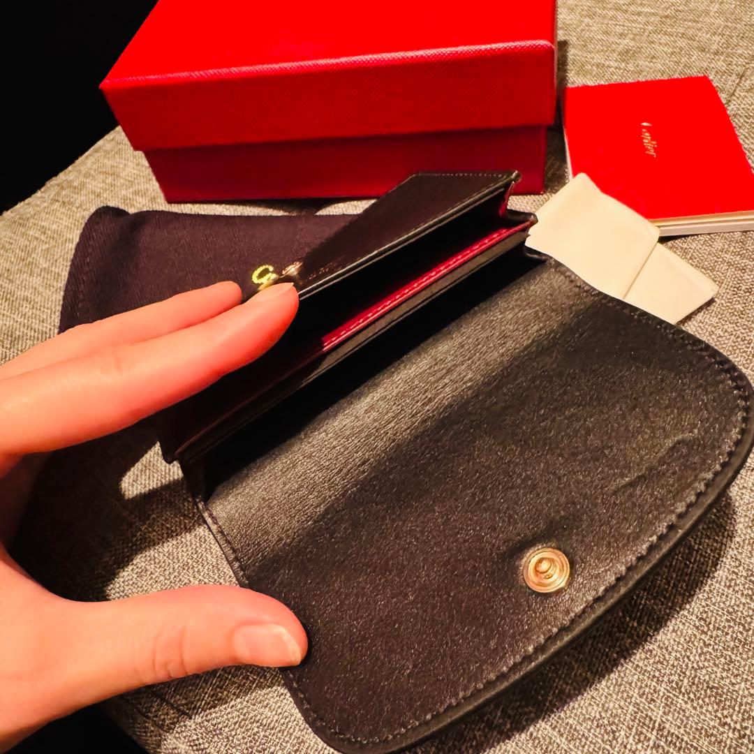 Cartier マストドゥカルティエ カードケース ミニウォレット