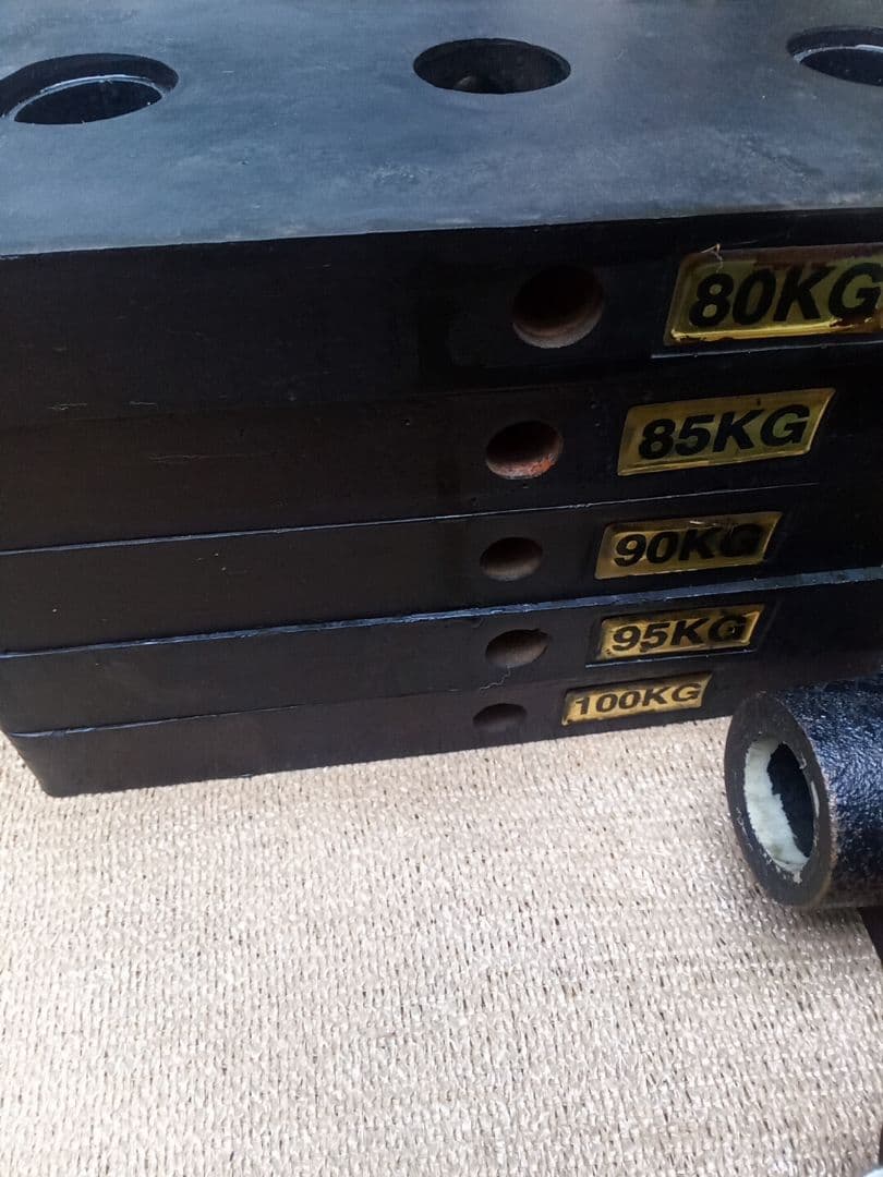 ウェイトスタック　重量計100kg　ラットプルバー　引渡限定