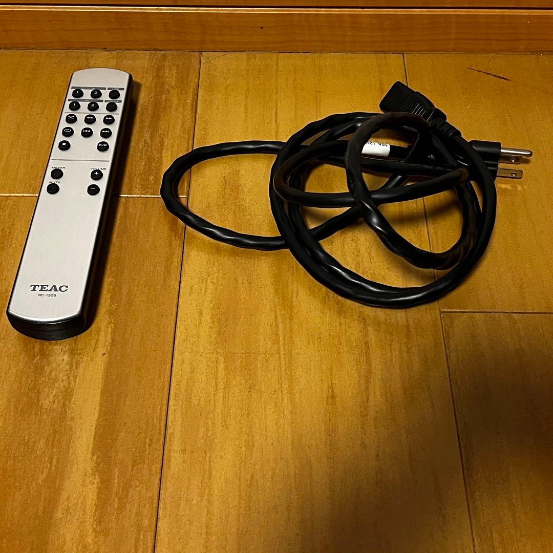 TEAC AI-501DA-B USB DACアンプ リモコン電源ケーブル付