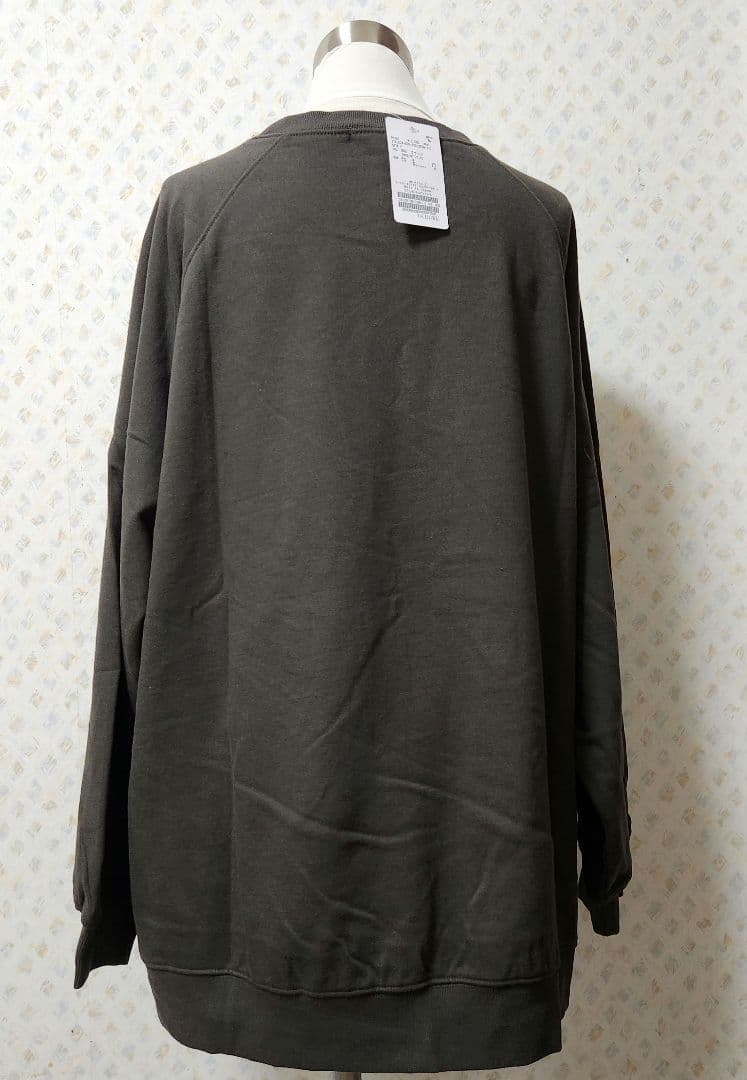 新品未使用 FRAMeWORKラグランポンチョスエット ブラック