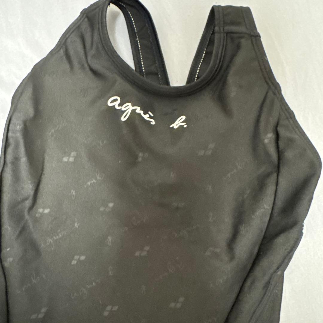 agnis b. アニエスベー 水着 arenaコラボ ブラック