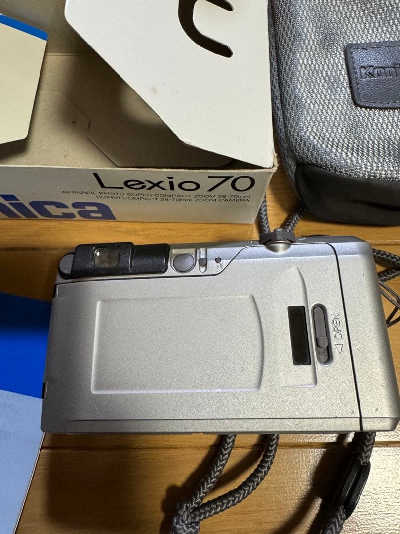 ■【美品】Konica Lexio70 コニカ フィルムカメラ 箱付