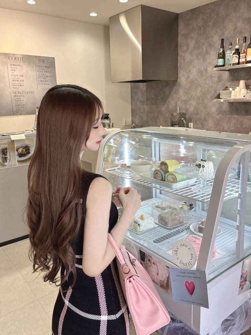 Lumignon ルミニョン love check summer knit op