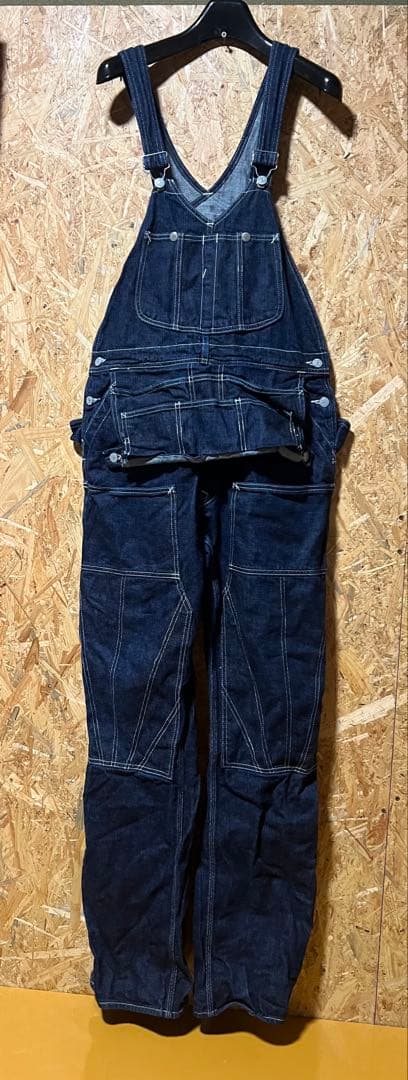 ★希少★EVISU エヴィス カンガルー デニムオーバーオール 32