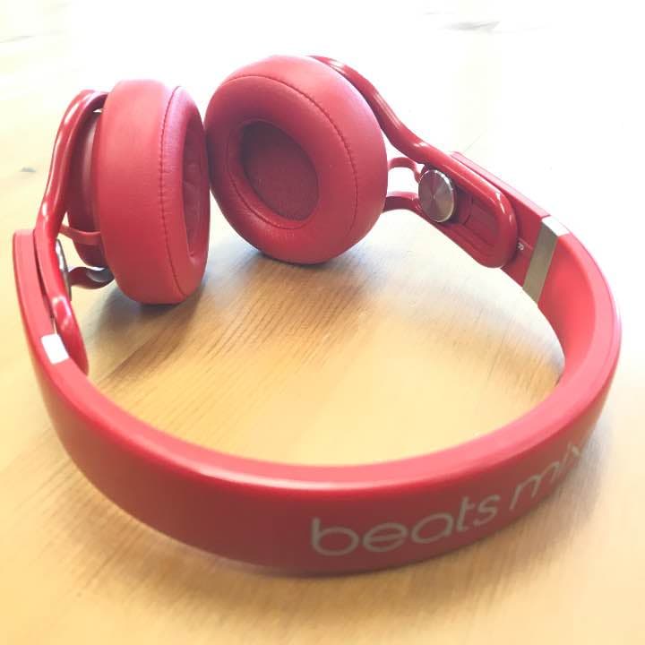 値下げ！beats mixr ヘッドホンオンイヤー型 レッド