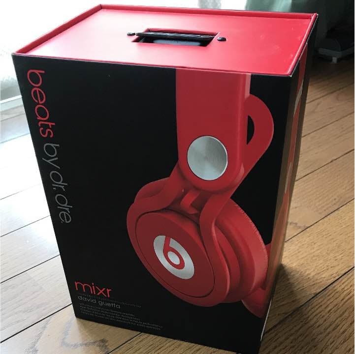 値下げ！beats mixr ヘッドホンオンイヤー型 レッド