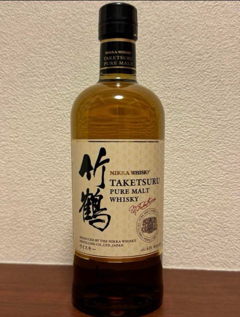 【あーちゃん】 NIKKA 竹鶴 ピュアモルトウイスキー 700ml