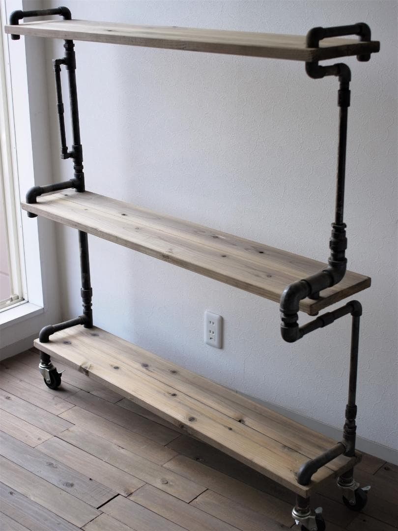 【SALE】vintage iron shelf 1255*1200*300