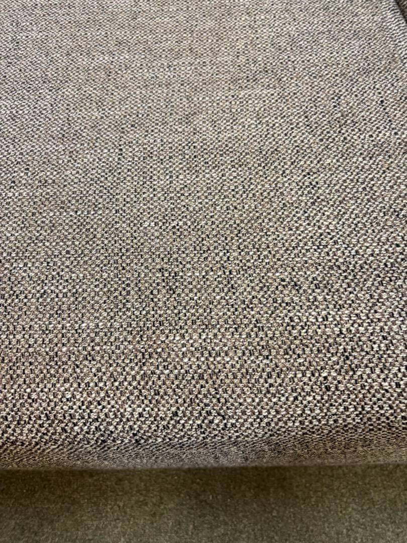 カバーリング式　ファブリックカウチソファ　クッション1個付き