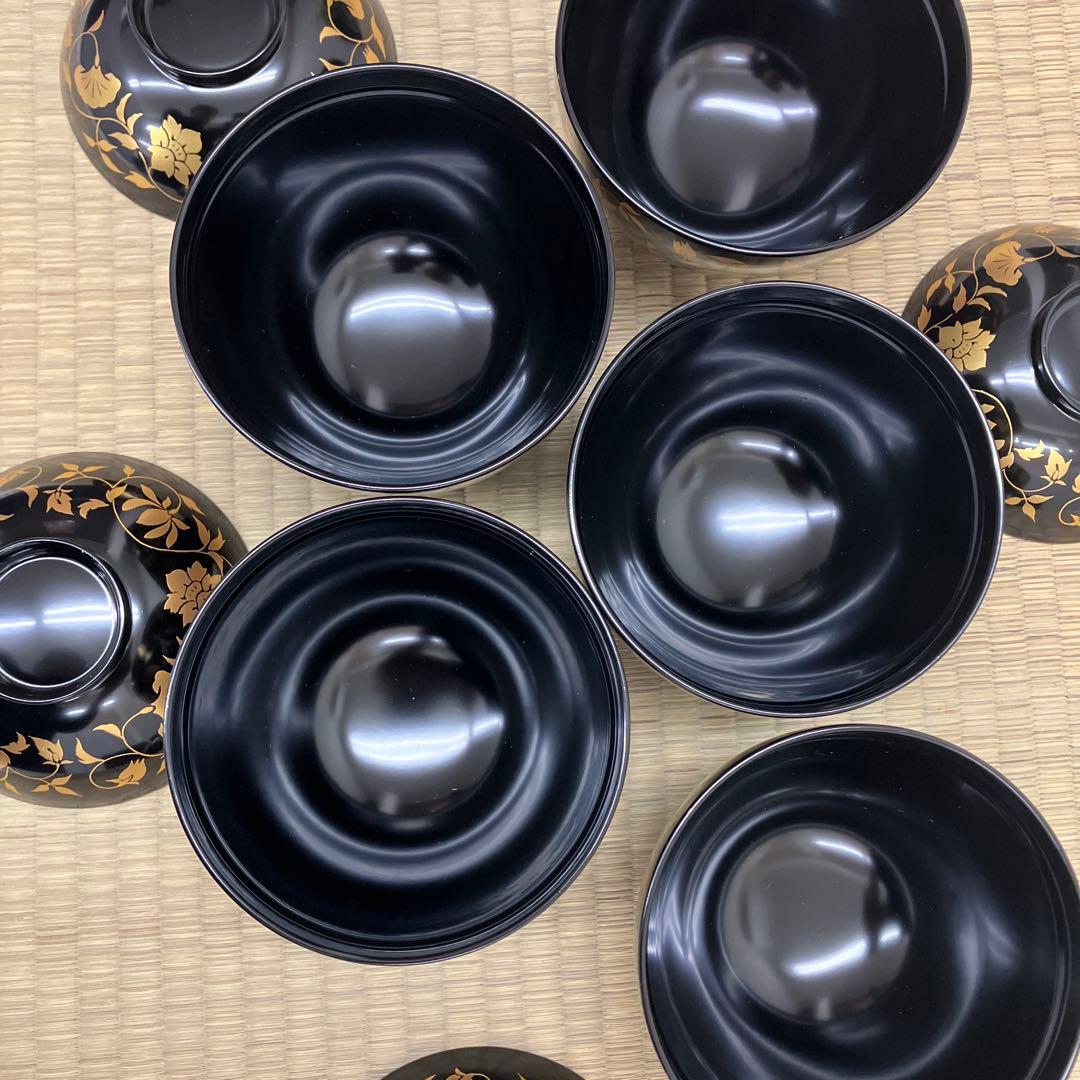 本漆仕上げお吸い物椀(乙造作)