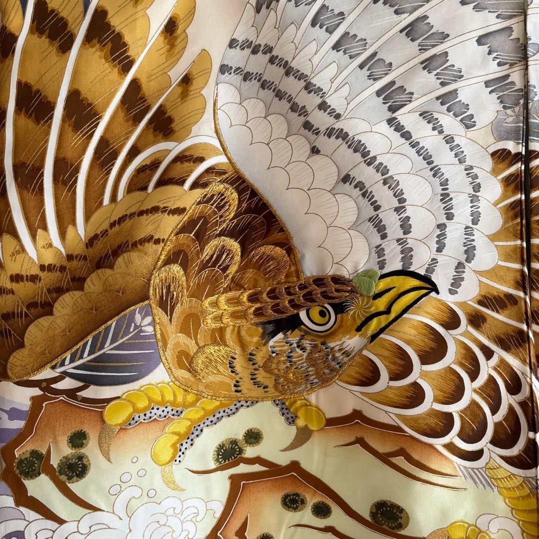 No.4 正絹　男の子お祝い着　長襦袢　のしめ 七五三