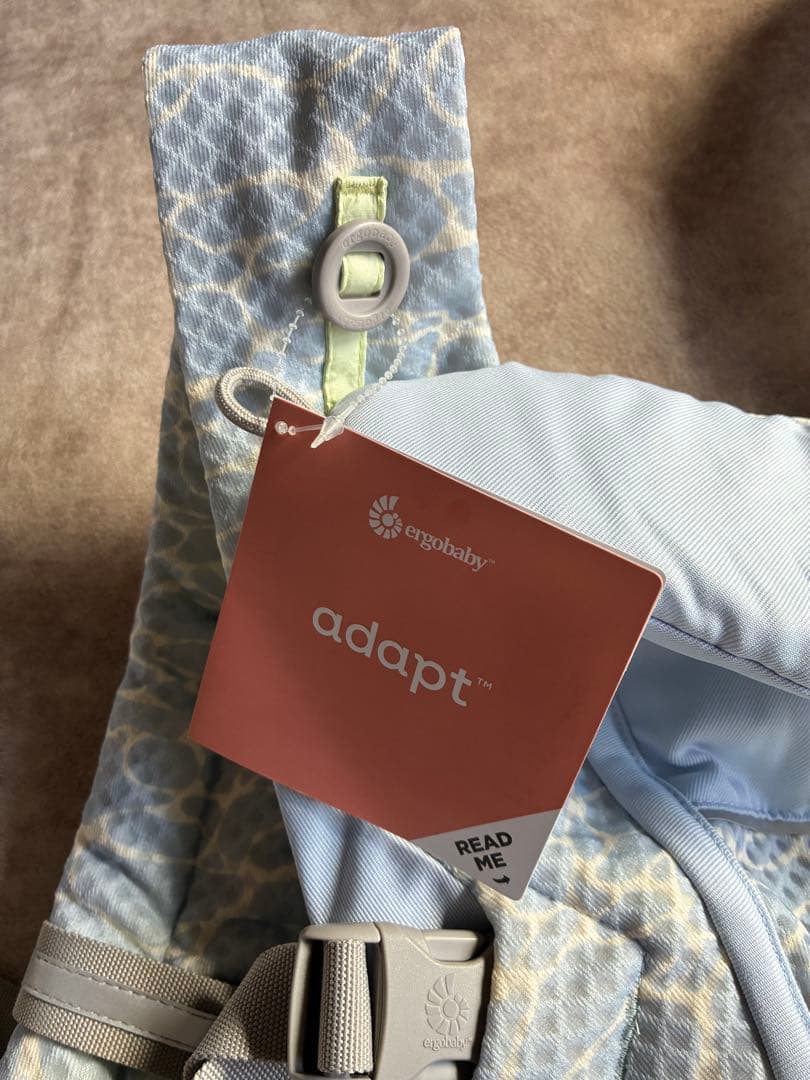 【新品未使用】エルゴベビー EBC ADAPT SoftFlex ホリデーブルー