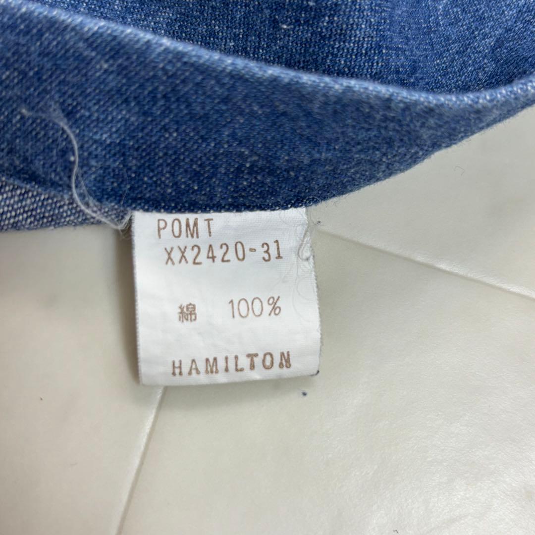 Mirka です★デニムシャツ オーバーサイズ チュニック ポニー刺繍