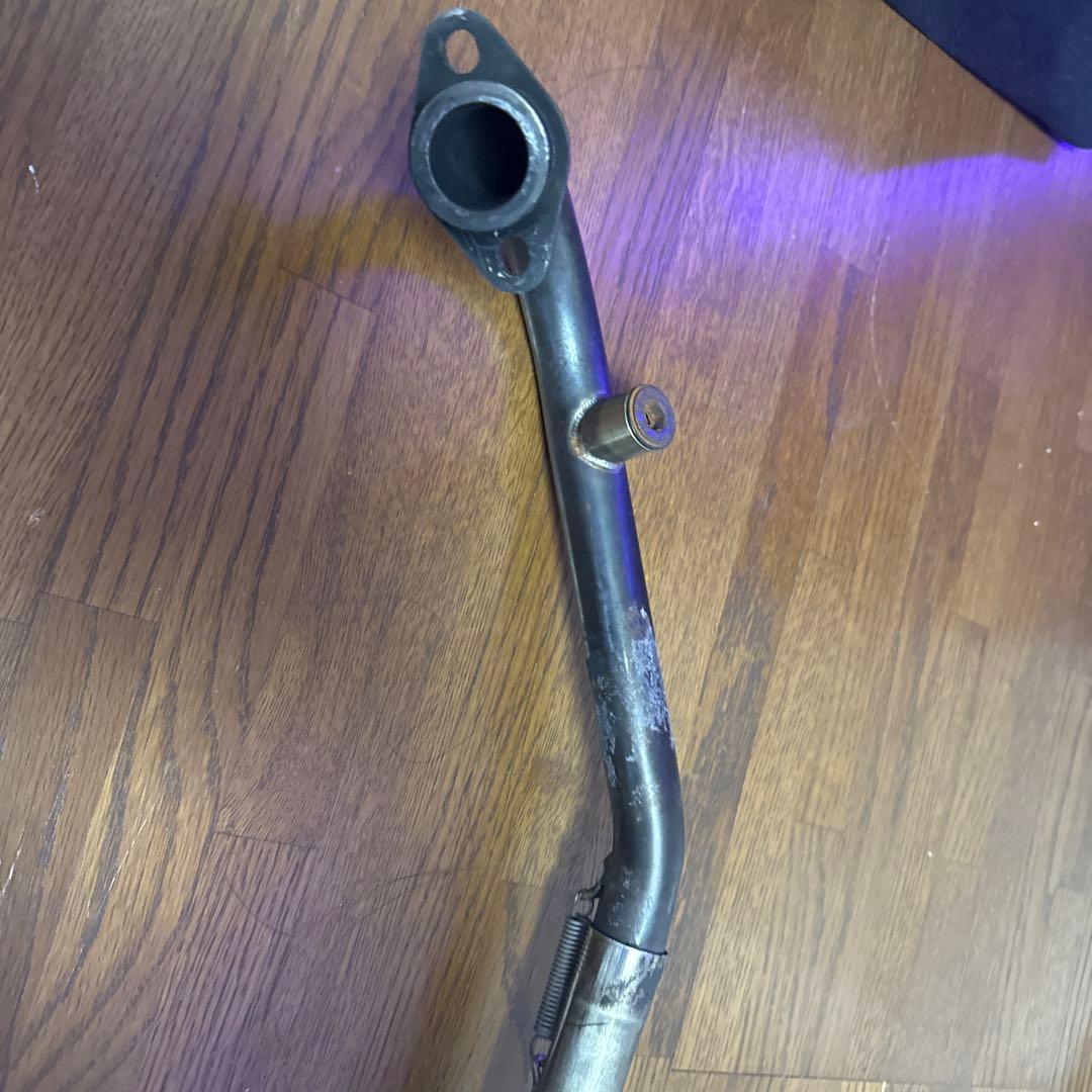 ステンレス製 曲がり型マフラー ガレージバル