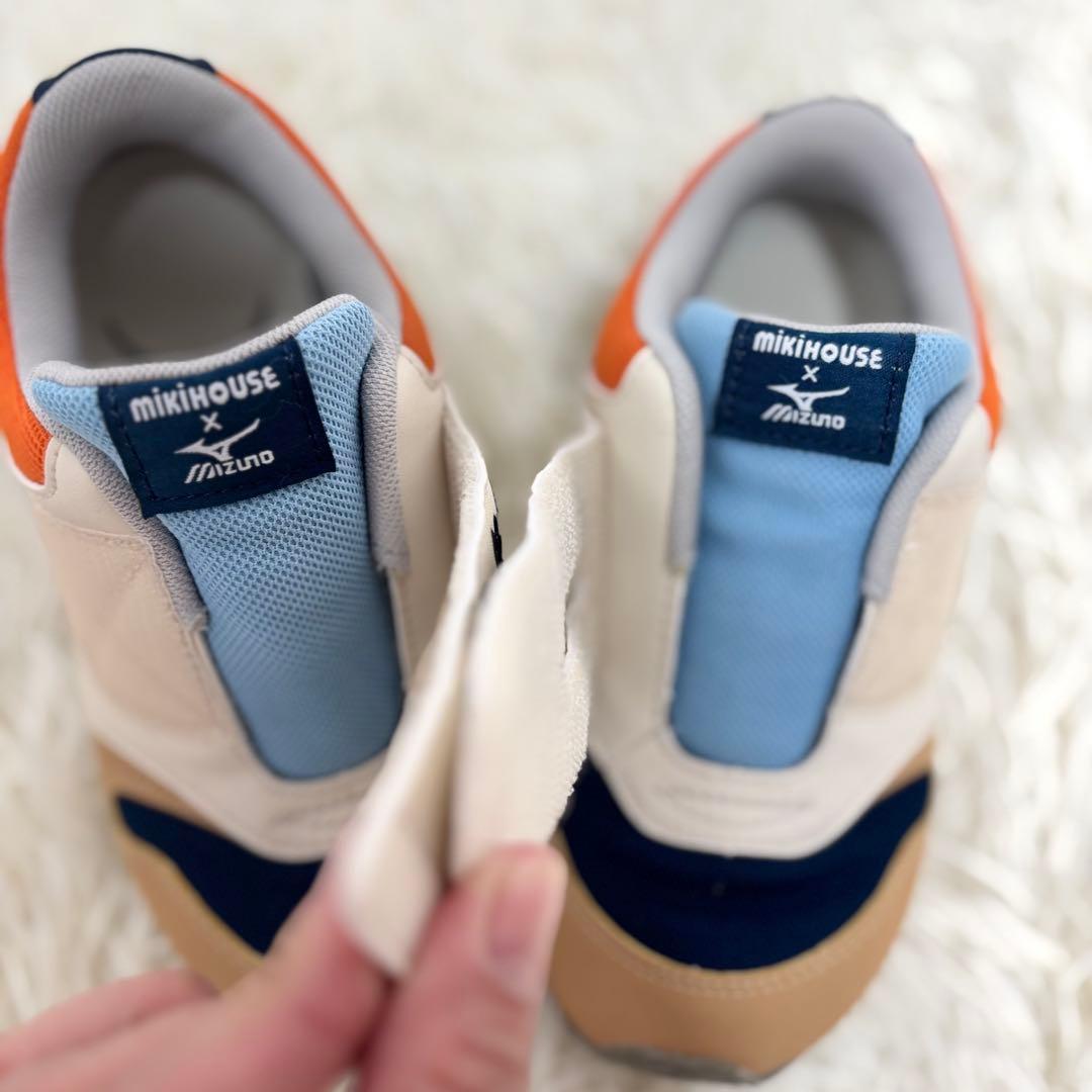 新品未使用　室内試着のみミキハウス　ダブルビー　ミズノコラボ　18.5