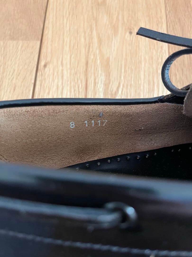 パラブーツ_バース_ブラック_サイズ8