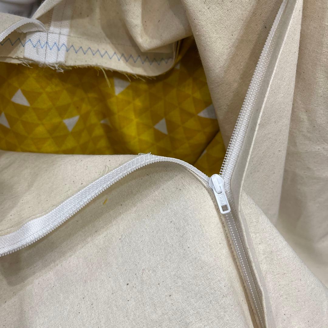 クッションカバー フランスヴィンテージ 刺繍のリメイク 手刺繍 France