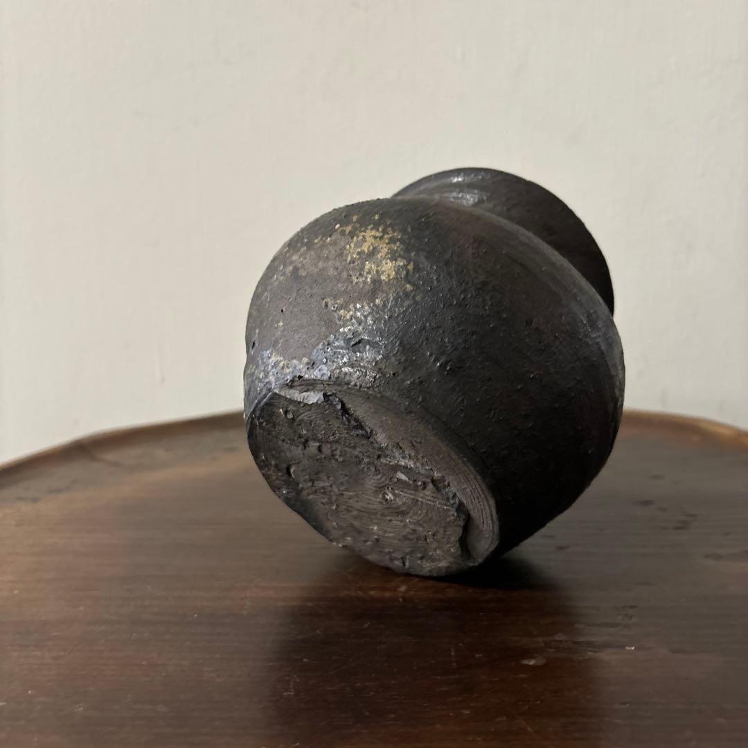 古備前小壺　鎌倉〜室町時代　骨董　花器アンティーク　検:秦秀雄　白洲正子 李朝