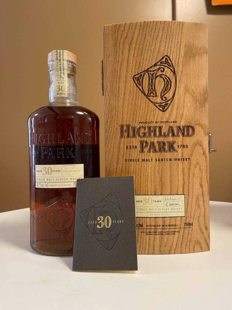 【美品】ハイランドパーク30年／48.1度／750ml　正規品