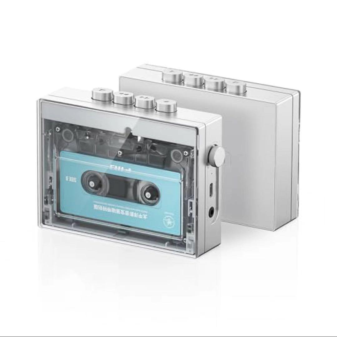 新品未開封　FIIO ポータブルカセット CP13 Transparent 透明