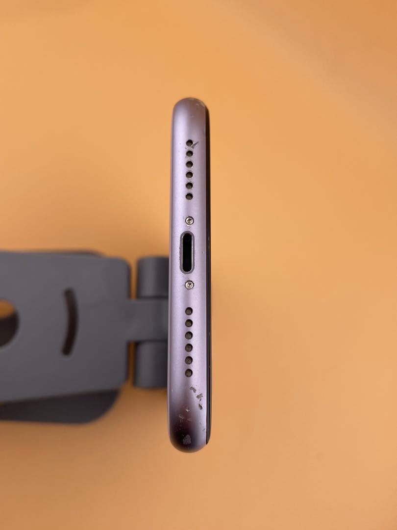 iphone 11 64GB SIMフリー　パープル　バッテリー新品100%