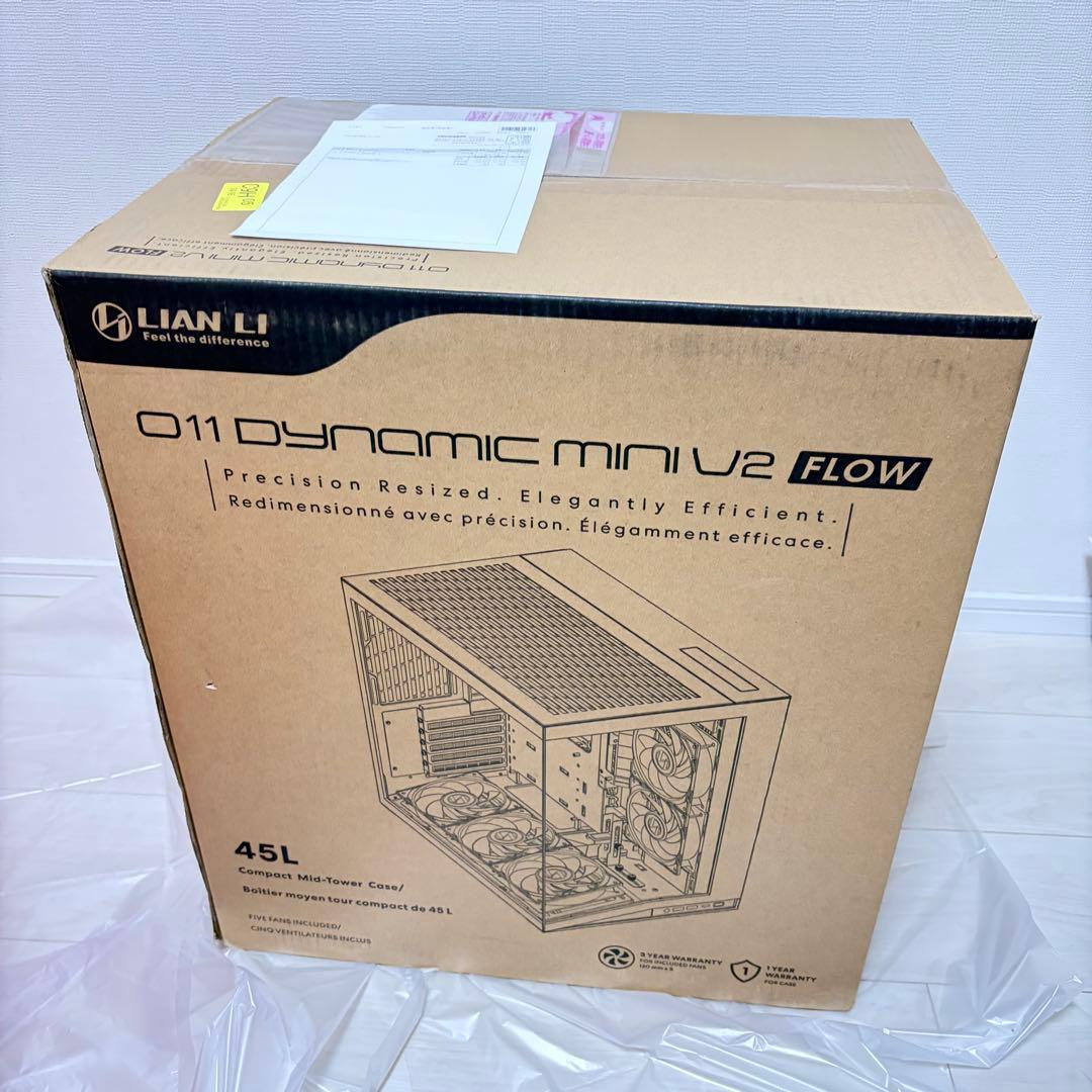保証書つき LianLi O11D MINI V2 FLOW WT ホワイト