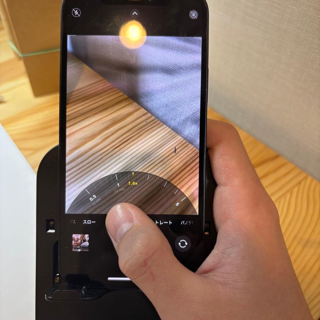 iPhone12 SIMフリー 128GB バッテリー78% カメラ割れ