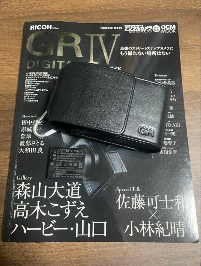【美品】 Ricoh GR Digital IV 4 ショット数1600回