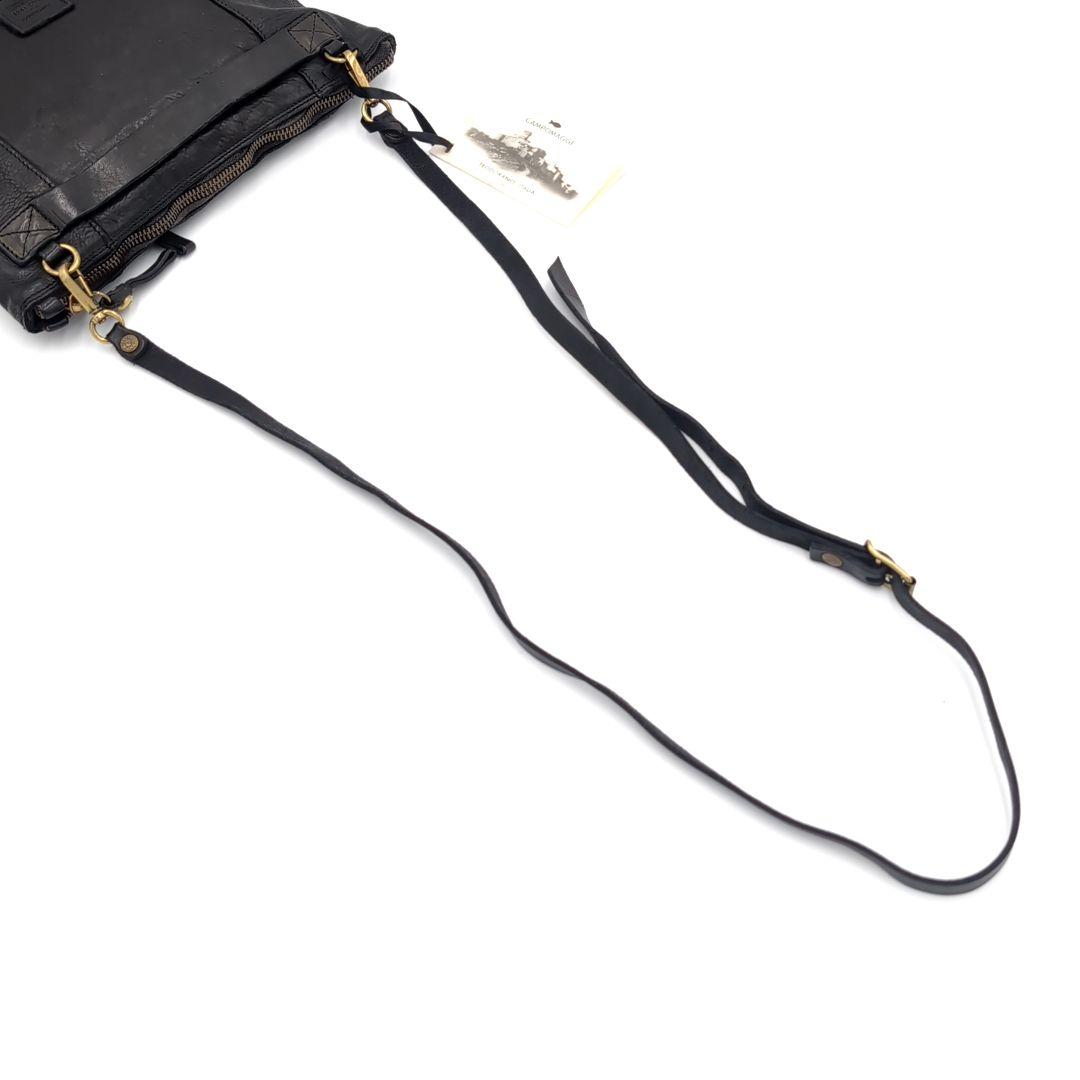 タグ付✨️ カンポマッジ 3way ショルダーバッグ 保管袋付 レザー ブラック