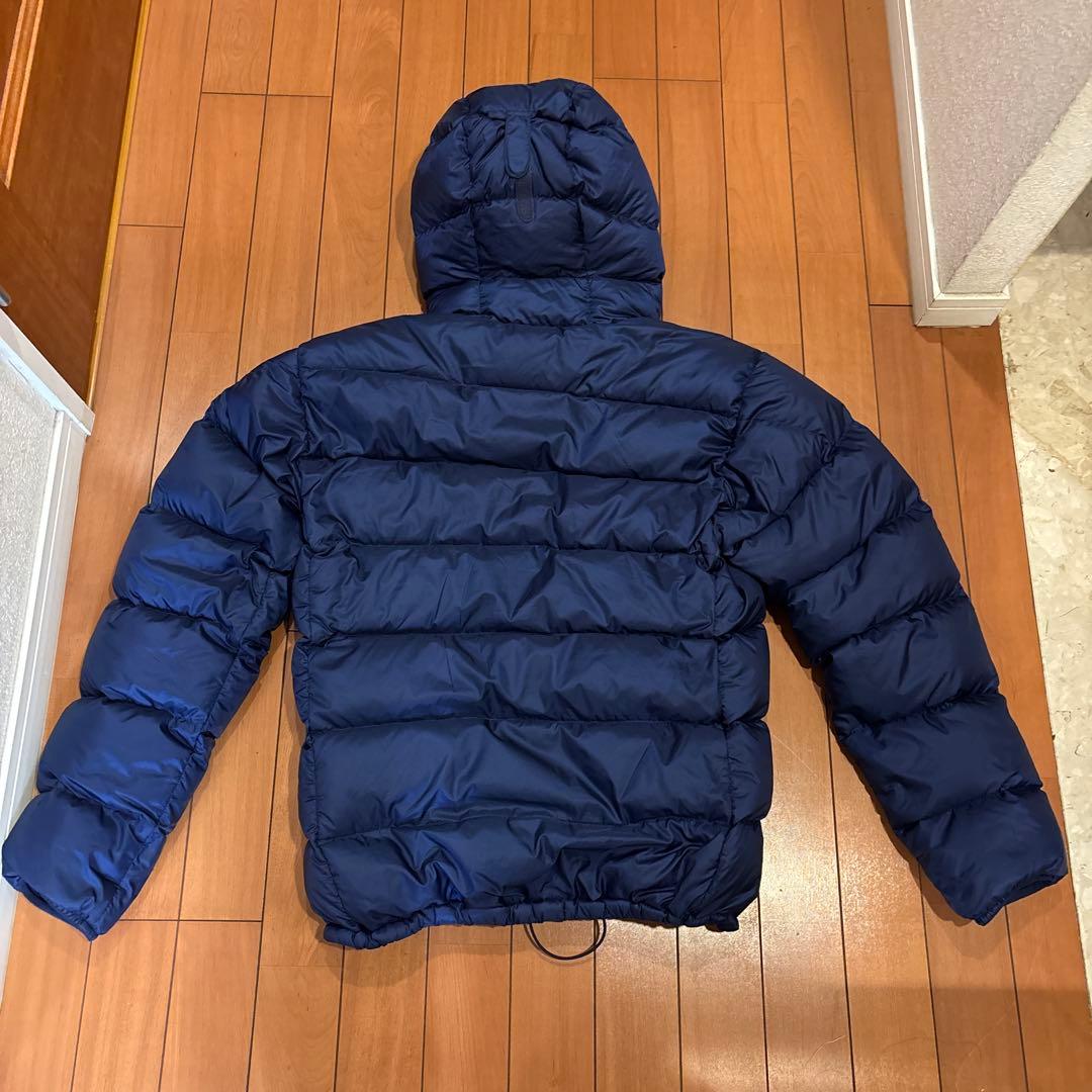 mont-bell ネイビー ダウンジャケット フード付き
