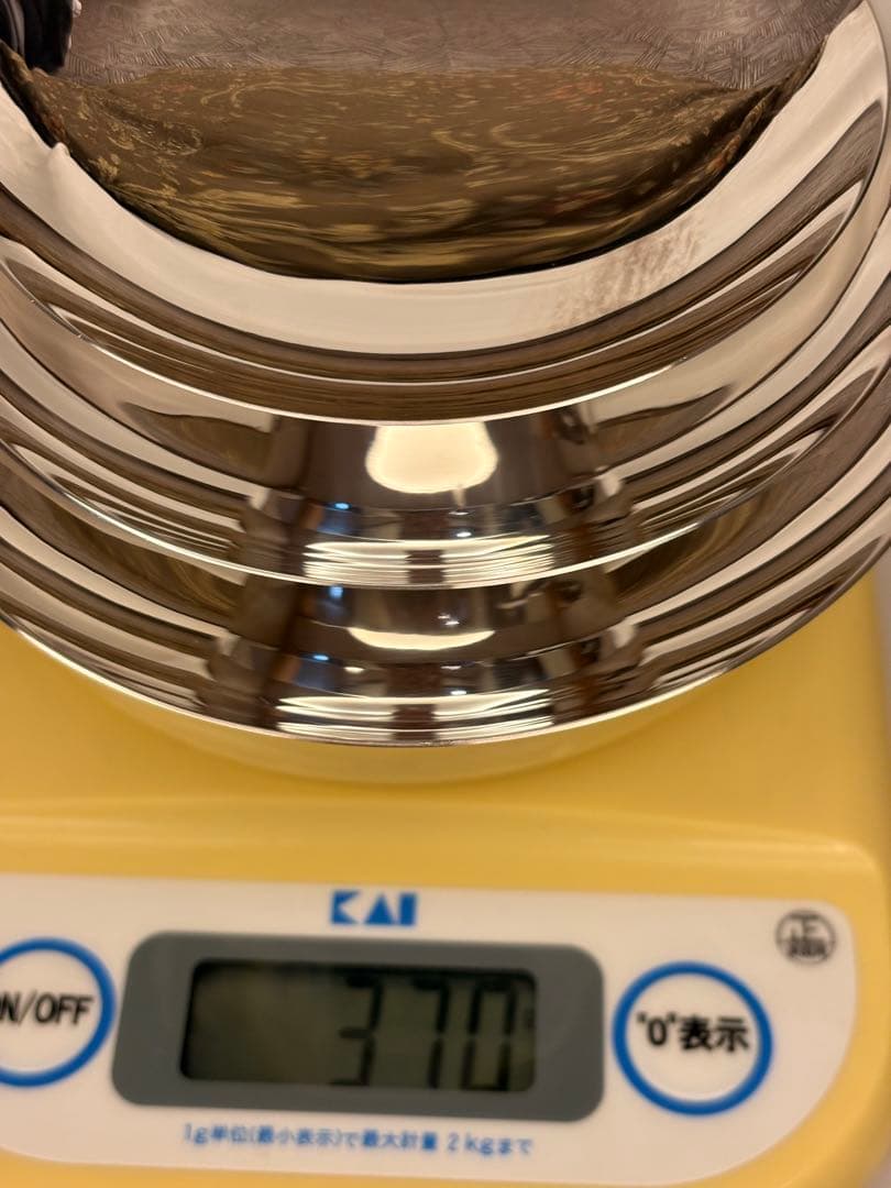 純銀　純銀杯　純銀盃　刻印有り 3個大中小セット　370g 木箱無し
