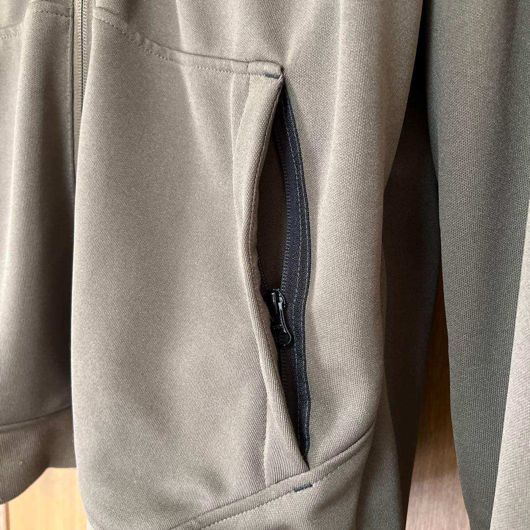 TAICHI フード付きジャケット XXL カーキ　胸部プロテクター(別売)付き