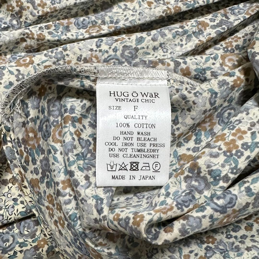 ✨未使用級✨ HUG Ō WäR リバティプリント ブラウス