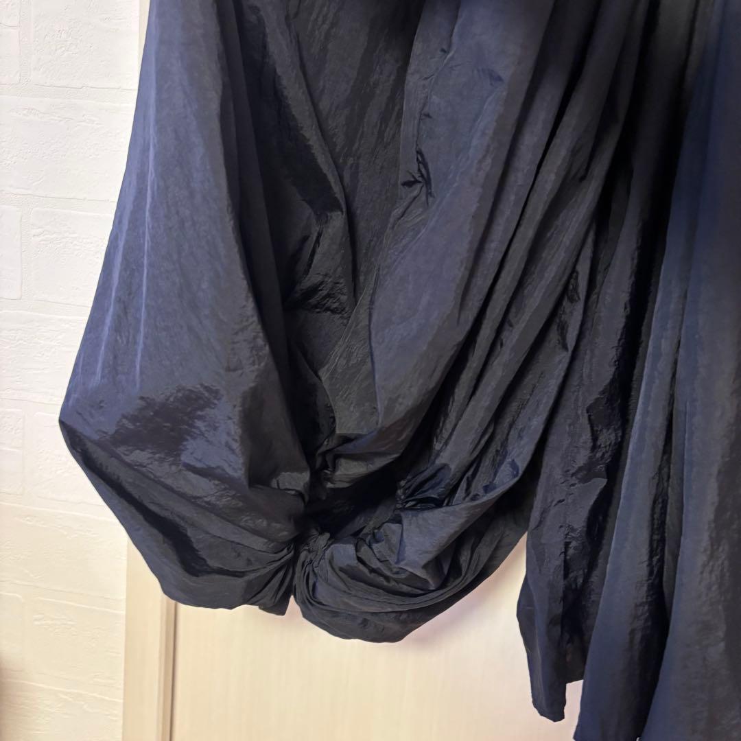 エトレトウキョウ ETRE TOKYO ボリュームスリーブシャツ ネイビー F