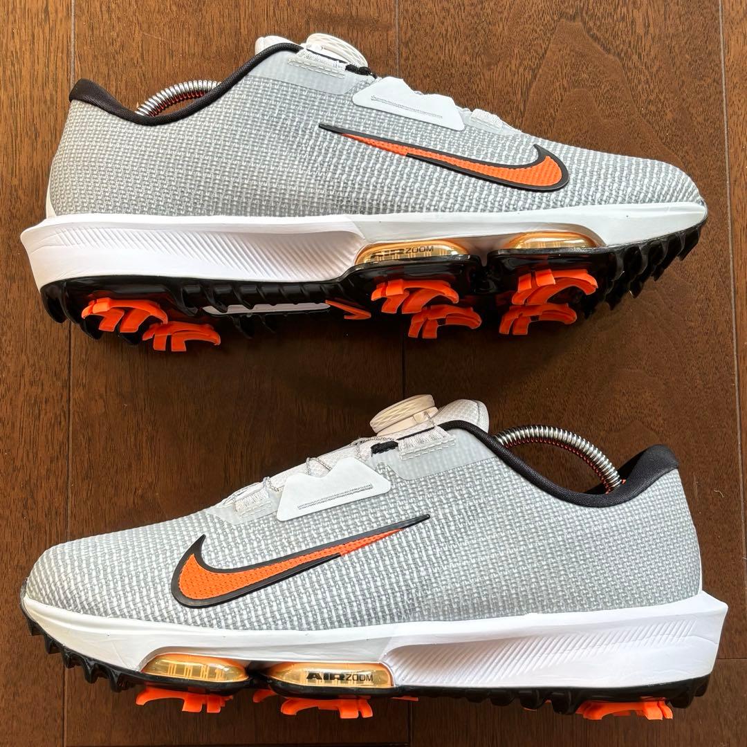 美品 NIKE ゴルフシューズ インフィニティツアー BOA 2 ワイド 26㎝