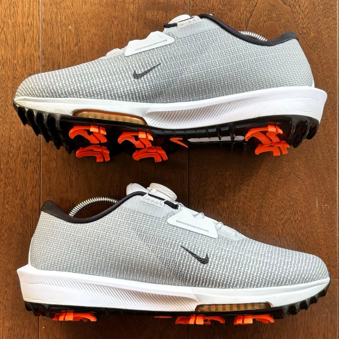 美品 NIKE ゴルフシューズ インフィニティツアー BOA 2 ワイド 26㎝